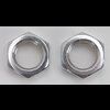 Chrome Plated Steel Jam Nuts 3/4"-16 LH - image 2