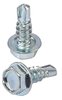 Indented Hex Head Tek Screws 8 x 1/2 in. [Zinc] - image 2
