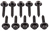 Metric CA Point Body Bolts 6-1.00 x 35 mm [Black] - image 1