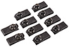 Extruded U-Nuts 0.010 in. - 0.165 in. [Black] - image 1