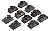 Extruded U-Nuts 0.010 in. - 0.165 in. [Black] - image 1
