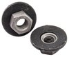 Metric Hex Flange Nuts 24 mm Loose Washer Flange OD [Black] - image 2
