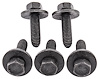 Metric CA Point Body Bolts 10-1.50 x 40 mm [Black] - image 1