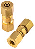 Compression Unions for Nylon Line to Steel Line [1/4 in. Thread Size] - image 1