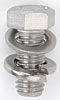 Motor Mount to Engine Block Bolts All V8 Ford Engines Includes: - image 2