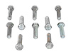 Hex Head Bolts, 3/8 in.-24 x 1 1/4 in. UHL, Carbon Steel, Grade 5 [Set of 10]