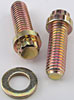 12-Point Intake Manifold Bolts for Chevy, Mopar and AMC [Zinc Dichromate Gold] - image 2