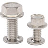 Hex Head Serrated Flange Stainless Steel Oil Pan Bolts Small Block Chevy V8 & 90° V6 - image 4