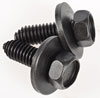 Body Bolt, GM Style 5/16 in.-18 x 1 in. [1/2 in. Indented Hex Head with Loose Washer] - image 2