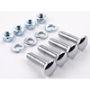 Chrome Bumper Bolt Kit [3/8 in.-16 x 1 1/2 in.] - image 1