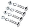 Chrome Bumper Bolt Kit [7/16 in.-14 x 2 in.] - image 1