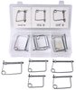 Square Lock Pin Assortment [10-piece] - image 2