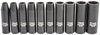 Deep Well Impact Socket Set, 1/2 in. Drive [Metric 10-Piece] - image 2