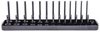 Metric Socket Organizer [1/4 in. Drive] - image 3