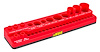 34-Piece Magnetic Socket Accessory & Bit Holder [Red]