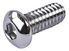 Button Head Socket Cap Screw [1/4 in. -20 Thread x 5/8 (.625) in. Length] - image 1