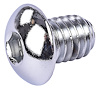 Button Head Socket Cap Screw [3/8 in. -16 Thread x 1/2 (.500) in. Length]