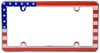 License Plate Frame with USA Flag Design - image 2