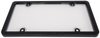 License Plate Frame with Black Finish, Clear Bubble Cover and Fasteners - image 3