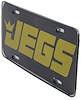 License Plate Cover Smoke Tinted Flat Design - image 1