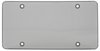 License Plate Cover Smoke Tinted Flat Design - image 2