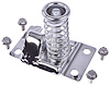 Hood Safety Catch Kit for 1967-1981 Camaro, 1969 Chevrolet Chevelle/El Camino [Chrome]