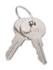 Rooftop Cargo Carrier 555-90098 Replacement Keys # 103 - image 1