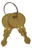 Rooftop Cargo Carrier 555-90098 Replacement Keys # 2860 - image 1
