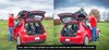 18 Cubic ft. Rooftop Cargo Carrier, Heavy-Duty Weatherproof Lockable Hard Shell Storage w/110 lb. Carrying Capacity - image 3
