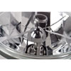 Tri-Bar 7" Round Headlights Black Dot - image 2