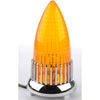 1959 Cadillac-Style Tail Light Amber Lens with Incandescent Bulb - image 2