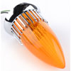 1959 Cadillac-Style Tail Light Amber Lens with Incandescent Bulb - image 3