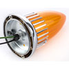 1959 Cadillac-Style Tail Light Amber Lens with Incandescent Bulb - image 4
