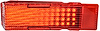 1968 Chevelle Style Tail Light Left Hand Side Red Lens LED - image 1