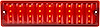 1968-1969 Nova Style Tail Light Red Lens LED - image 1