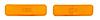 Front Side Marker Light Lenses for 1982-1987 Chevrolet El-Camino & 1982-1983 Chevrolet Malibu - image 1
