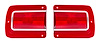 Tail Light Lenses for 1965 Chevy Chevelle [With Trim] - image 1