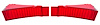Tail Light Lenses for 1968 Chevy Chevelle - image 1