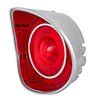 Tail Light Lenses for 1971 Chevy Chevelle [With Trim] - image 3
