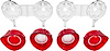 Tail Light Lens and Housing Kit for 1972 Chevy Chevelle - image 1
