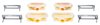 Side Marker Light Kit for 1969 Chevrolet Camaro, Clear/Red Lenses [Front & Rear] - image 2
