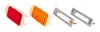 Side Marker Light Kit for 1969 Chevrolet Camaro, Clear/Red Lenses [Front & Rear] - image 3