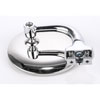 Peep Mirror with Wide Angle Convex Mirror Glass [4 in. Diameter] - image 3