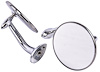 Swan Neck Side View Mirrors [4 in. Diameter, 5 1/2 in. Arm Length]