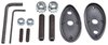 Swan Neck Side View Mirrors [4 in. Diameter, 5 1/2 in. Arm Length] - image 3