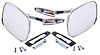 Manual Side View Mirror Kit for 1968-1972 GM Cars [Divet-Style Pivot End] - image 1