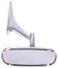 Manual Side View Mirror Fits Select 1968-1972 GM Cars, w/Divot-Style Pivot End and Rib on the Base [Right/Passenger Side] - image 2
