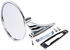 Side View Mirror With Bowtie Logo Fits Select 1966-1972 Chevy Cars [Left/Driver Side or Passenger/Right Side] - image 1
