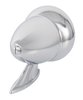 GT Racing Bullet-Style Side View Mirror [4 in. Chrome] - image 3