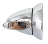 GT Racing Bullet-Style Side View Mirror [4-9/16 in. Chrome] - image 4